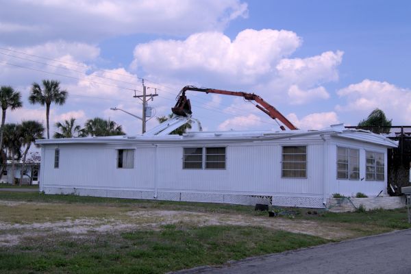 Mobile Home Demolition in Pflugerville