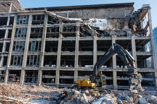 Commercial Building Demolition in Pflugerville