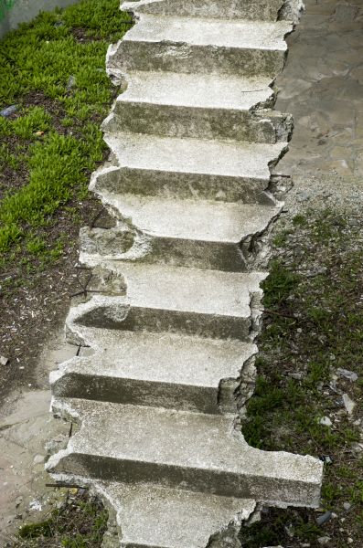Concrete Steps Demolition in Pflugerville
