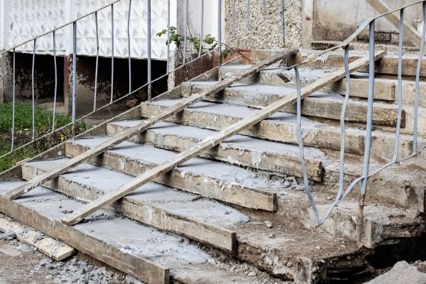 Staircase Demolition in Pflugerville